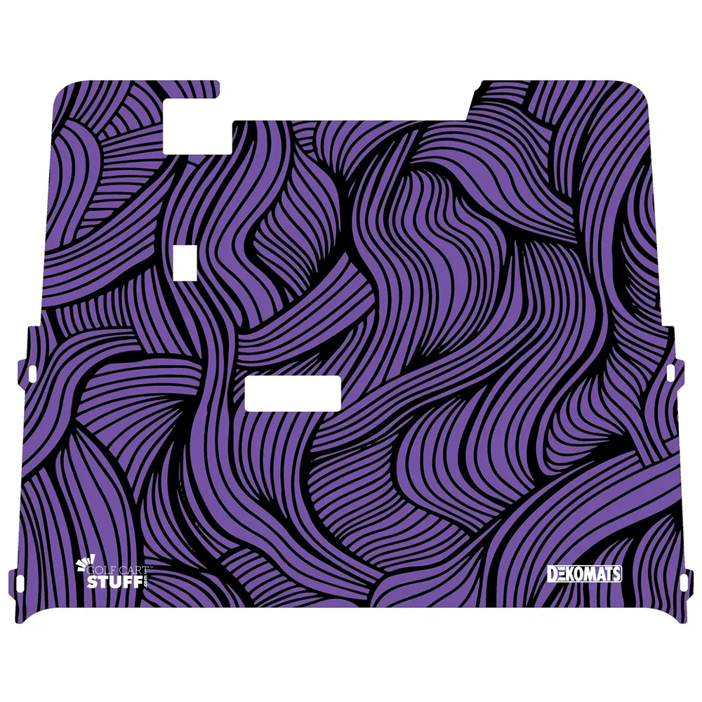 Custom Golf Cart Floor Mats - Intertwined | Dekomats™