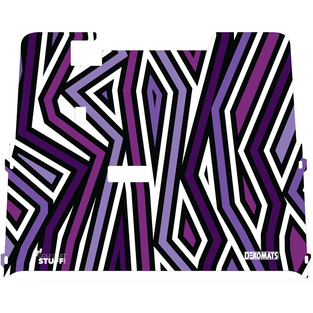 Custom Golf Cart Floor Mats - South Beach | Dekomats™