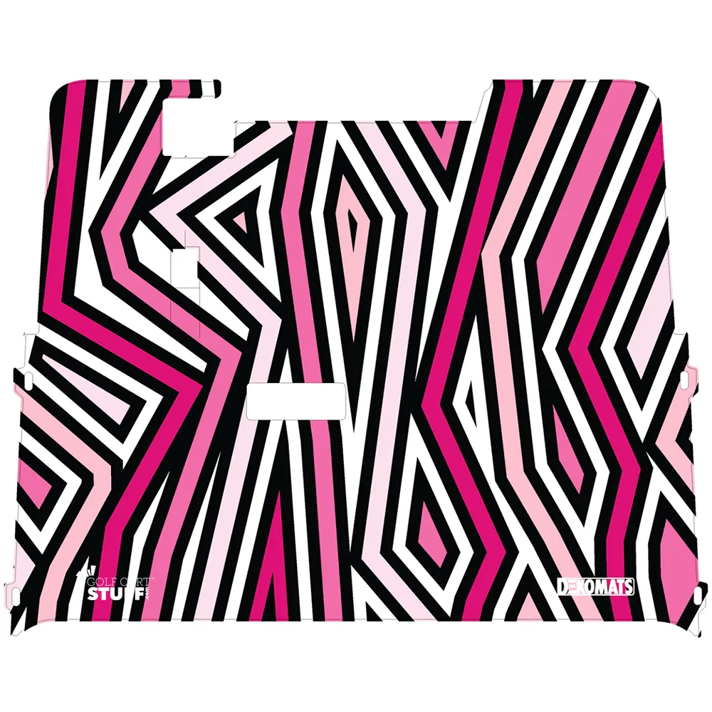 Custom Golf Cart Floor Mats - South Beach | Dekomats™