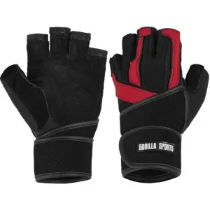 Deluxe Weight Lifting Gloves With Wrist Support - L