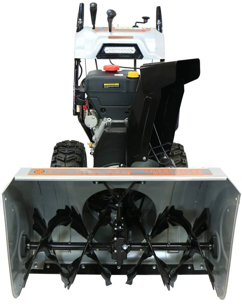 Dirty Hand Tools 103880 Self-Propelled - Electric Start 302cc Gas - 30" Snow Blower with Tracks