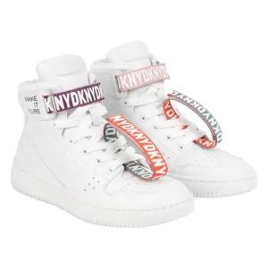 Dkny Sneaker Multicolour Logo Lace White