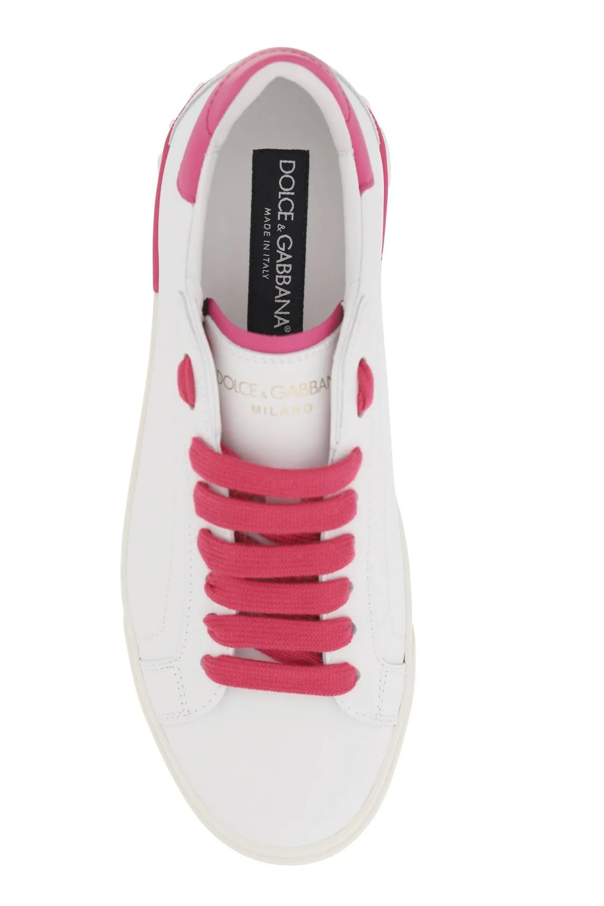 Dolce & gabbana leather portofino sneakers