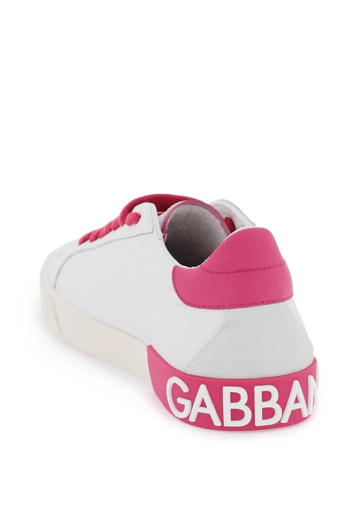 Dolce & gabbana leather portofino sneakers