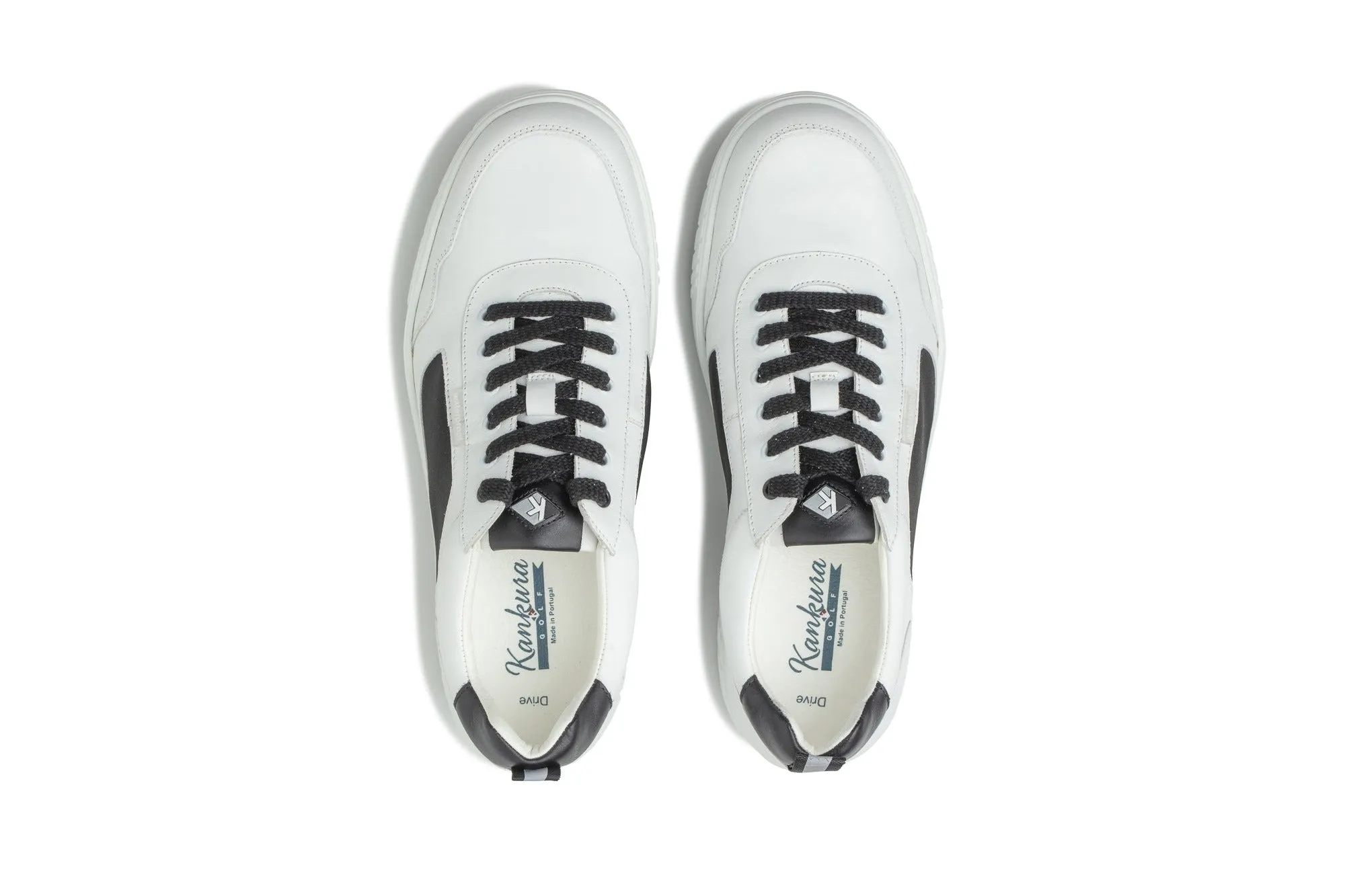 Drive 06    White|Black   Men's Golf Shoes   D006 01