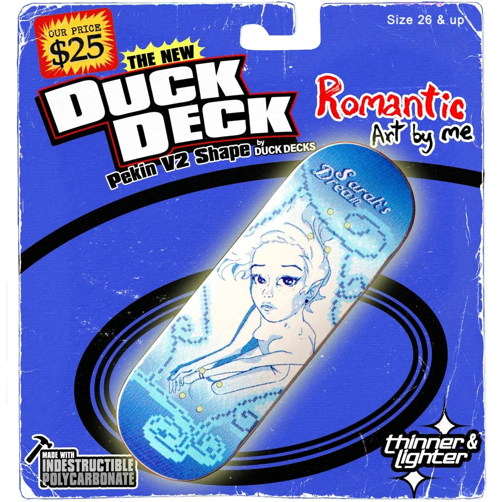 Duck Decks 32mm Sarah's Dream Graphic Poly Fingerboard