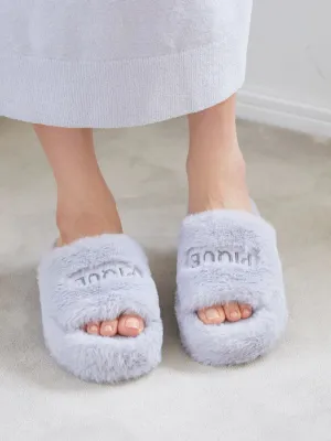 Eco Fur Fuzzy Slippers