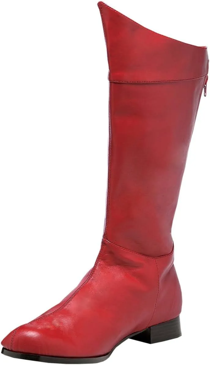 Ellie Shoes Adult Red Super Hero Boots