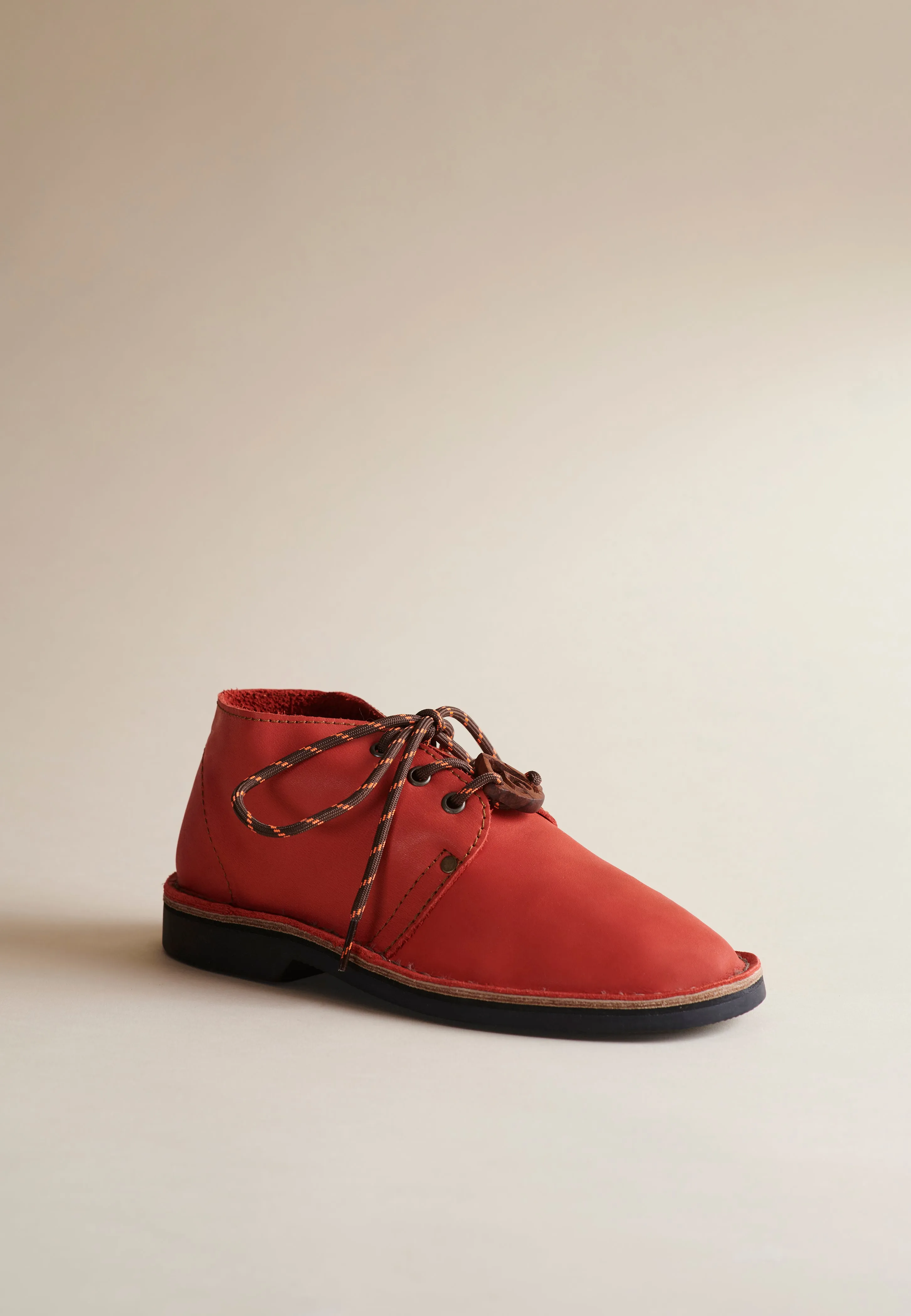 Erongo Vellies in Red Leather