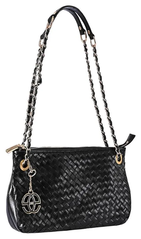 eske Fritzi - Genuine Leather Textured Shoulder Bag For women