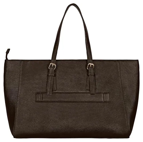 eske Myrian Vegan Leather Women's Tote Bag with Padded Laptop Compartment