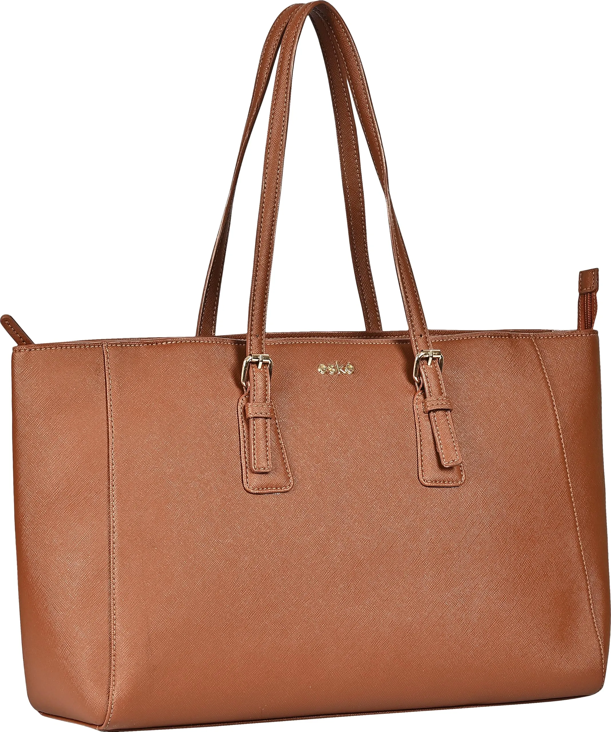 eske Myriane Vegan Leather Women's Tote Bag with Padded Laptop Compartment