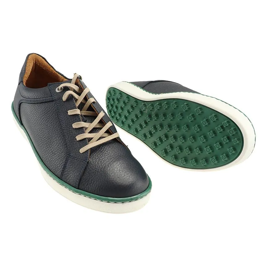 Fairway Casual Golf Sneaker in Navy by T.B. Phelps