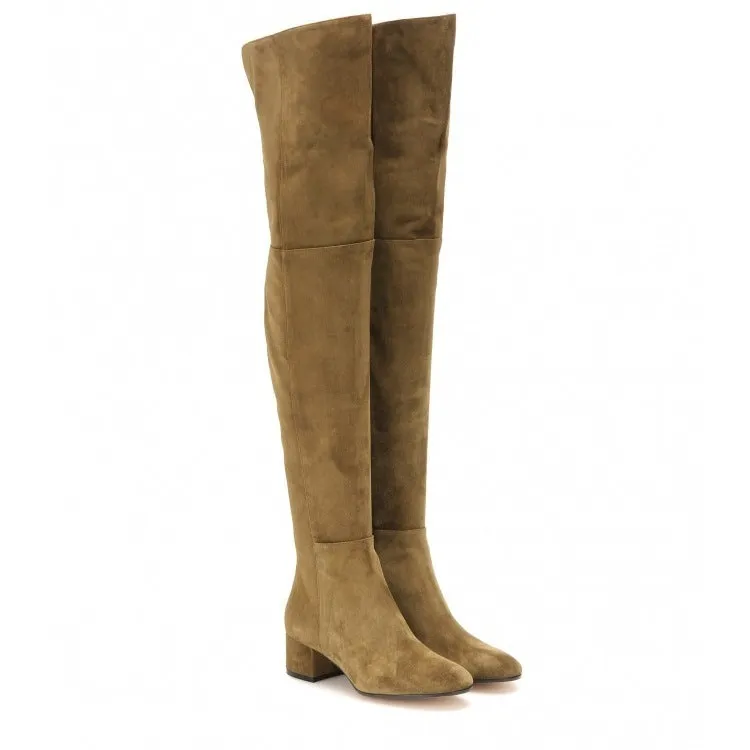 Flat Over The Knee Women's High Boots