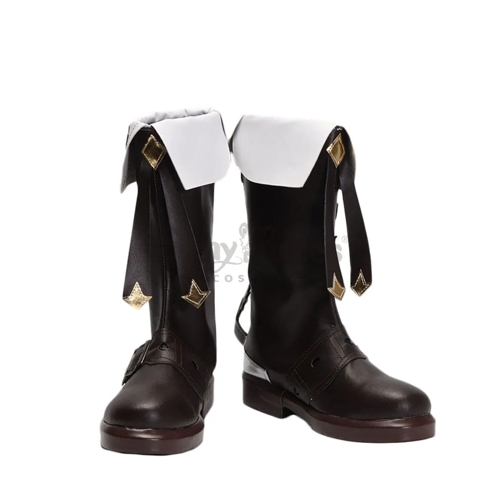 Game Genshin Impact Cosplay Mika Cosplay Shoes