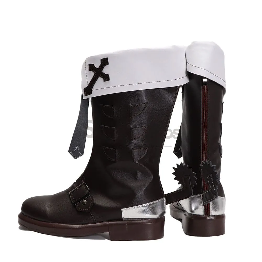 Game Genshin Impact Cosplay Mika Cosplay Shoes