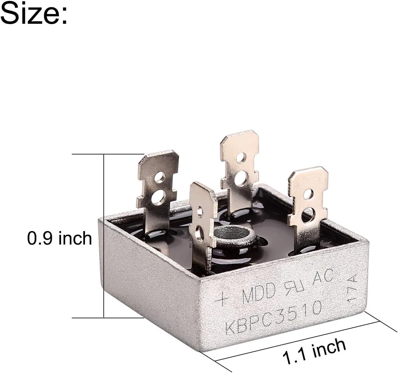 Golf Cart Rectifier for Club Car 35A PowerDrive 2 Charger & Mac Chargers - 10L0L