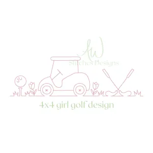 Golf Line 4x4 GIRL design ONLY