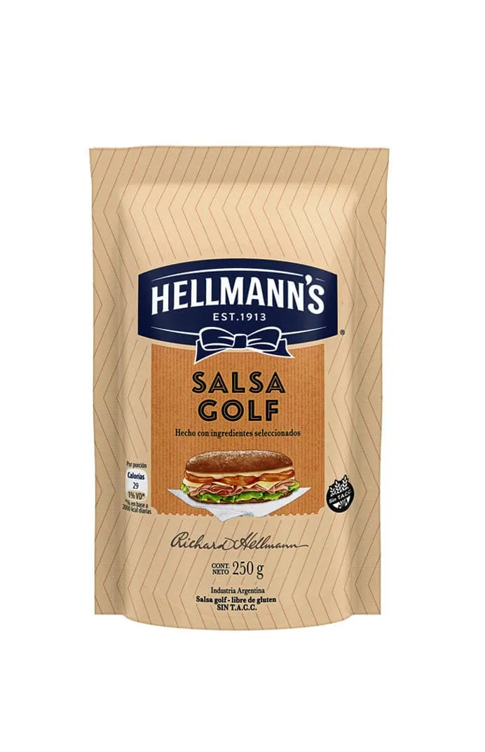 Hellmann's Golf Sauce Gluten-Free 250gr