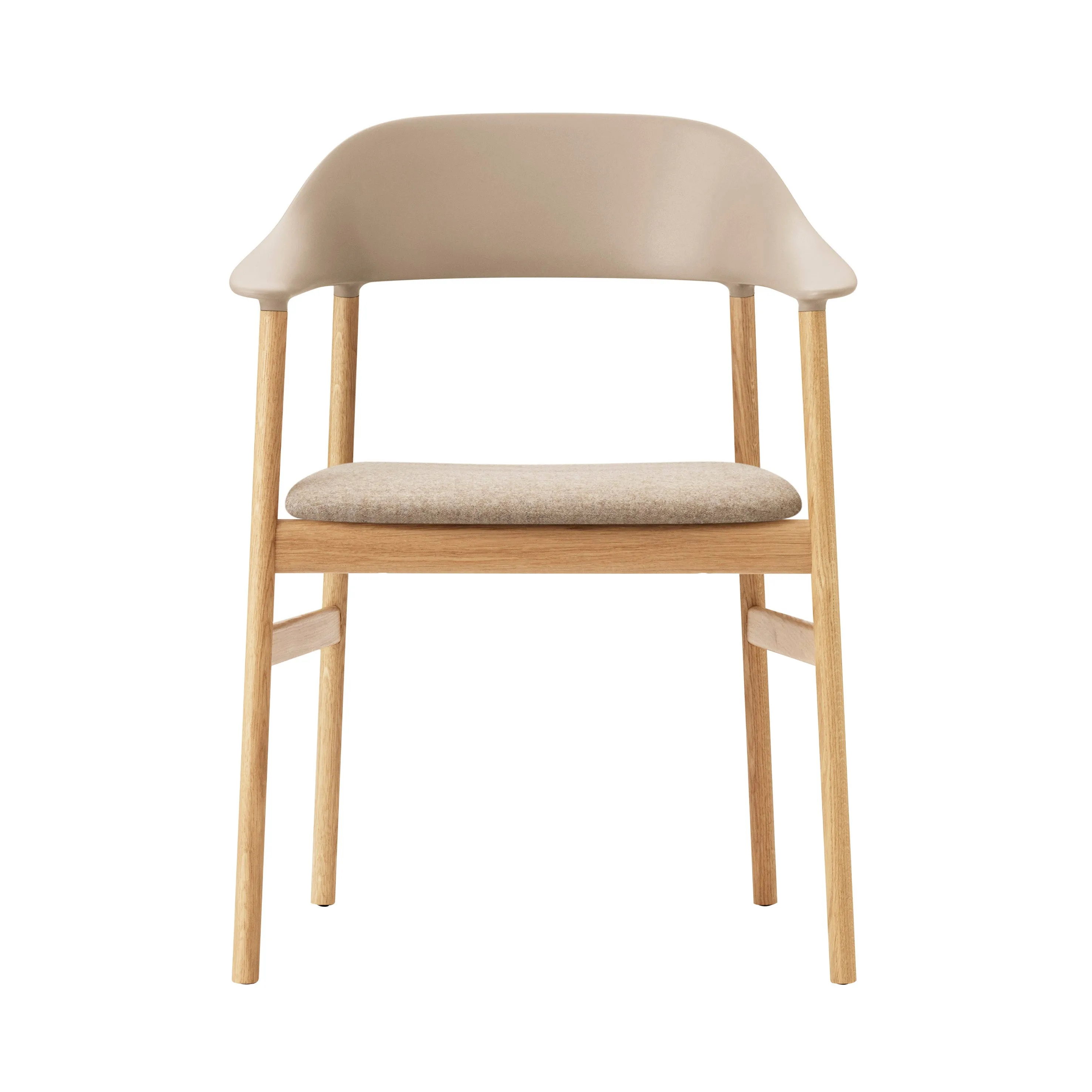 Herit Armchair: Upholstered