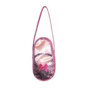 Horizon Satin and Sequins Ballet Slipper Bag