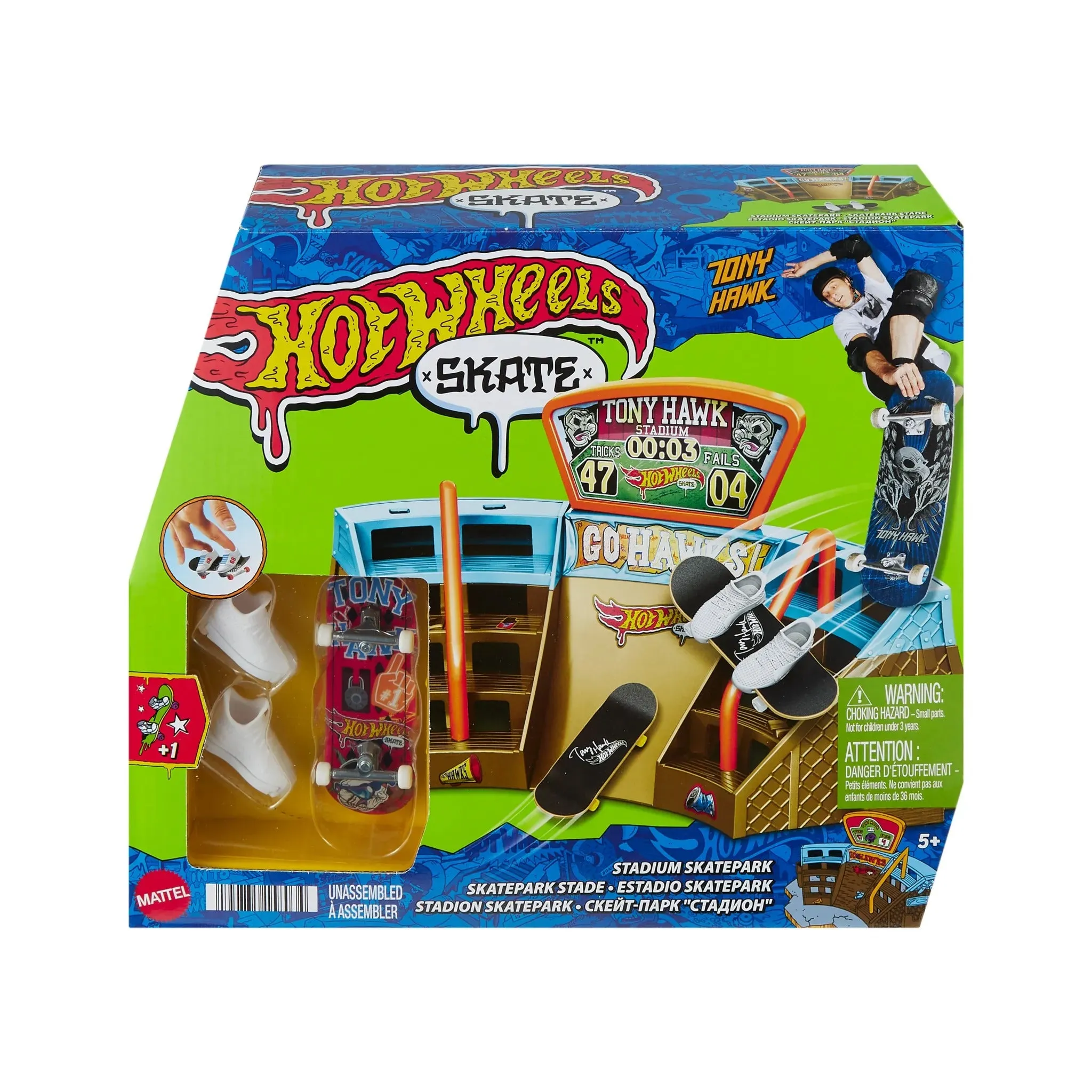 Hot Wheels Skate Drop Set Assortment