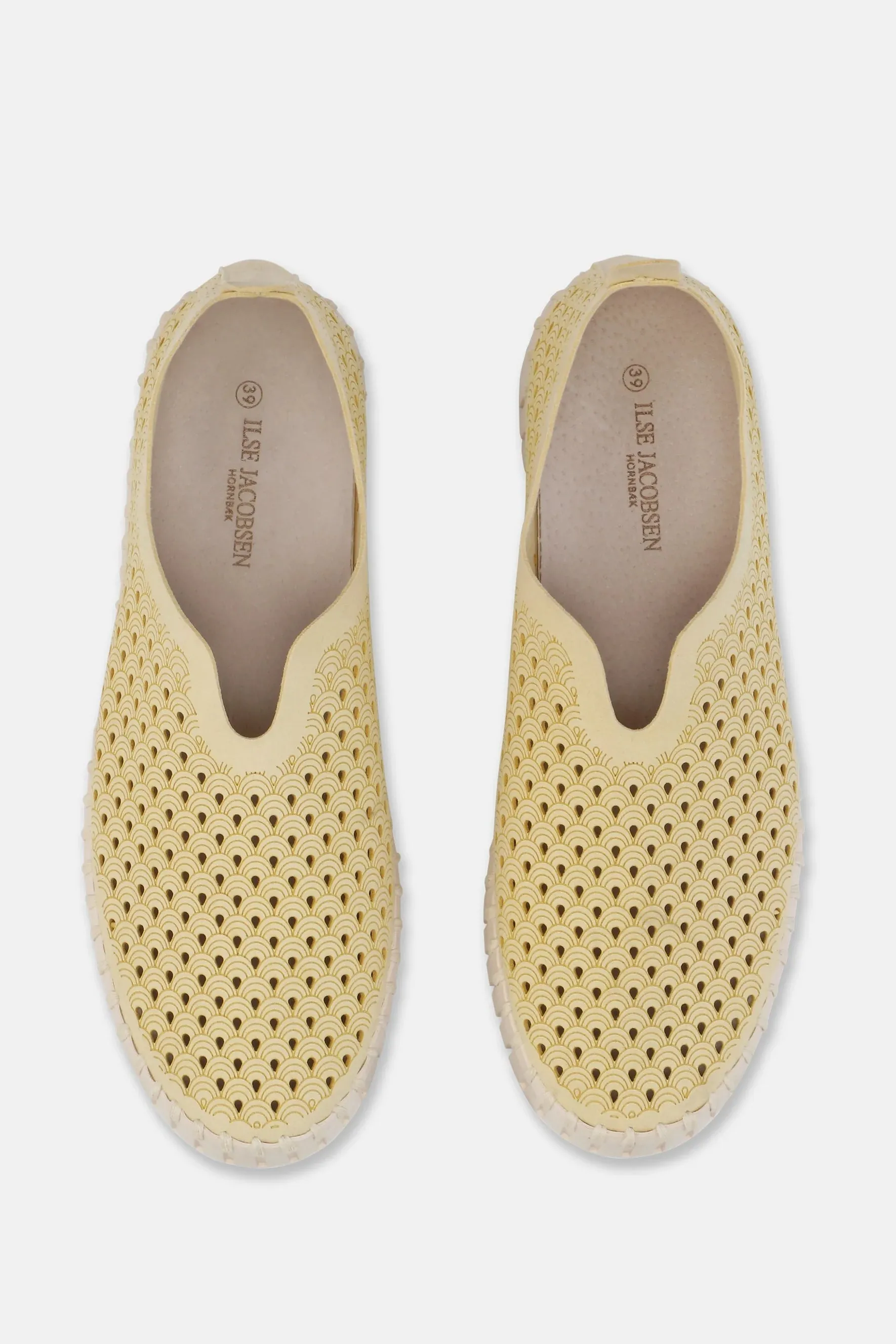 Ilse Jacobsen Platform Tulip Shoes in Double Cream