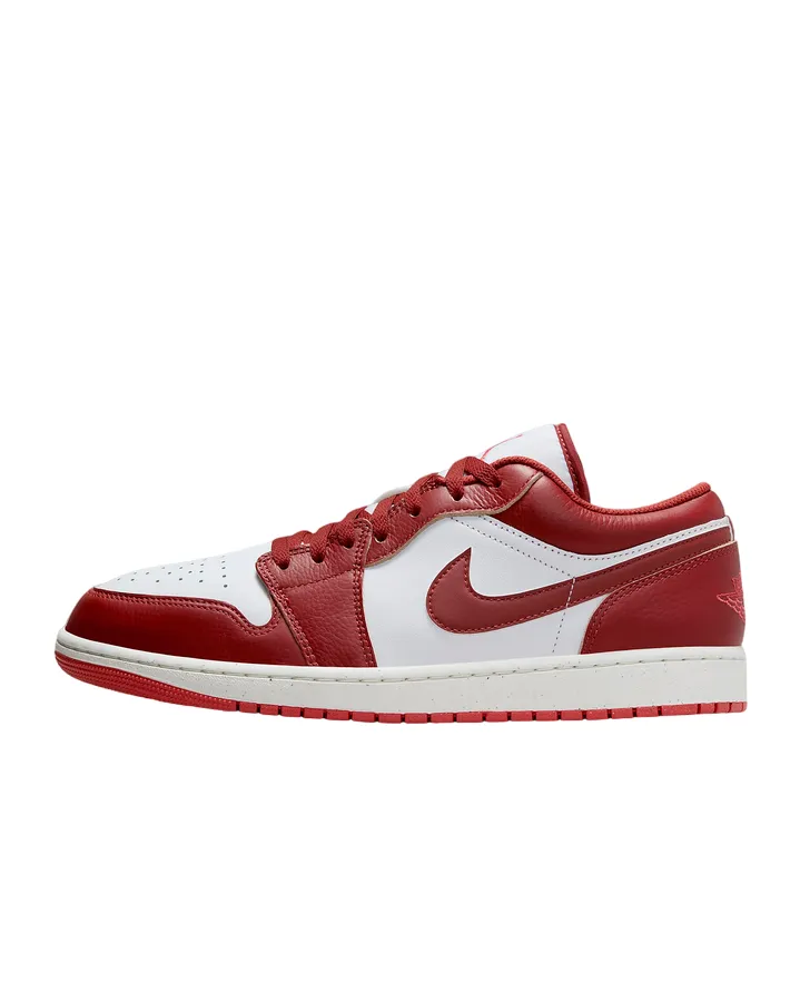 Jordan scarpa sneakers da adulti Air Jordan Mid SE FJ3459-160 bianco rosso