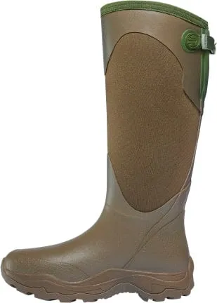 LaCrosse Women's Alpha Agility Brown/Green Snake Boot 302421