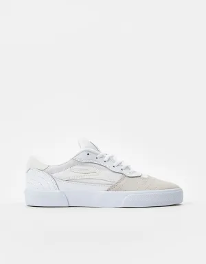 Lakai Cambridge Skate Shoes - White/Reflective Suede