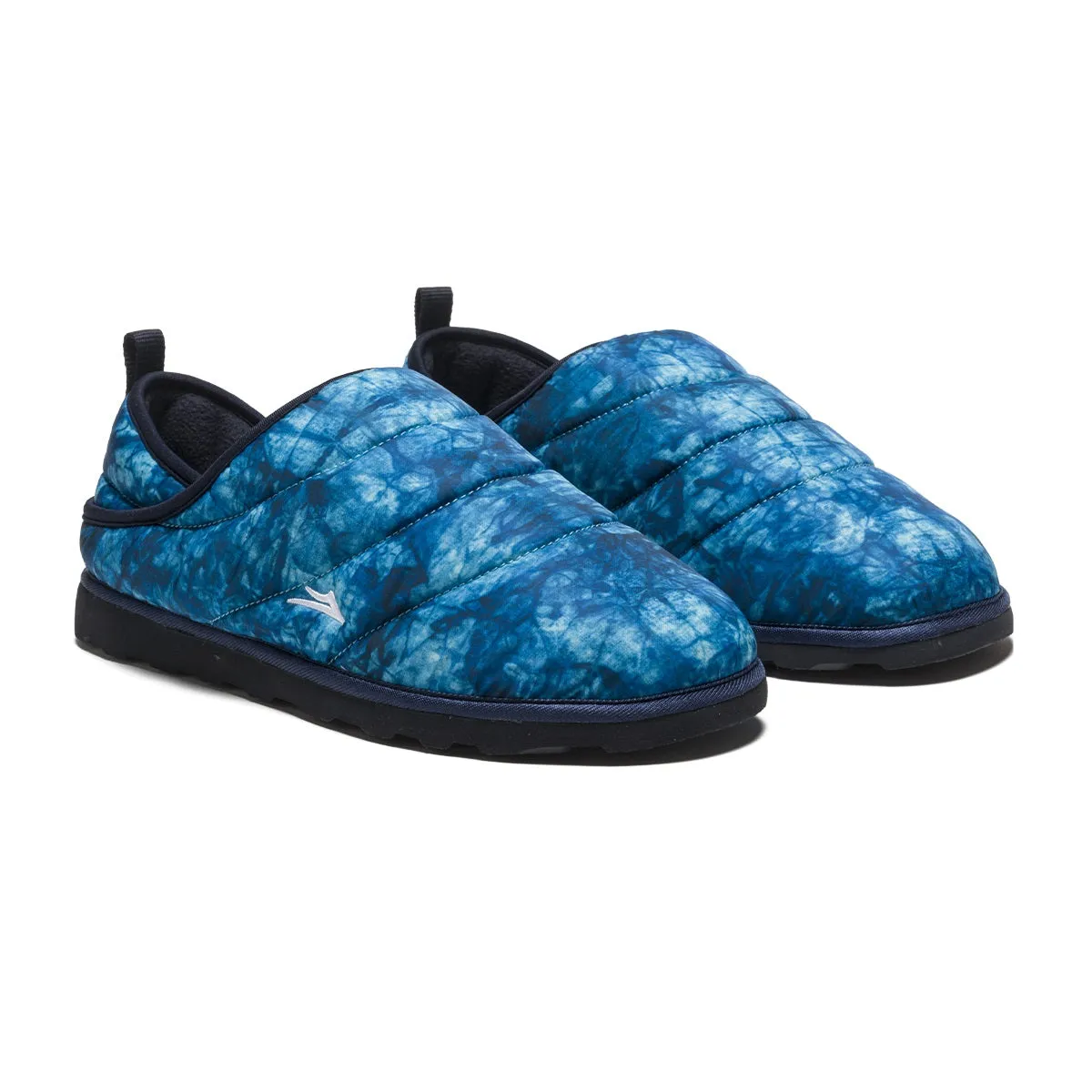 Lakai Shoes Owen Slipper - Navy Tie Dye