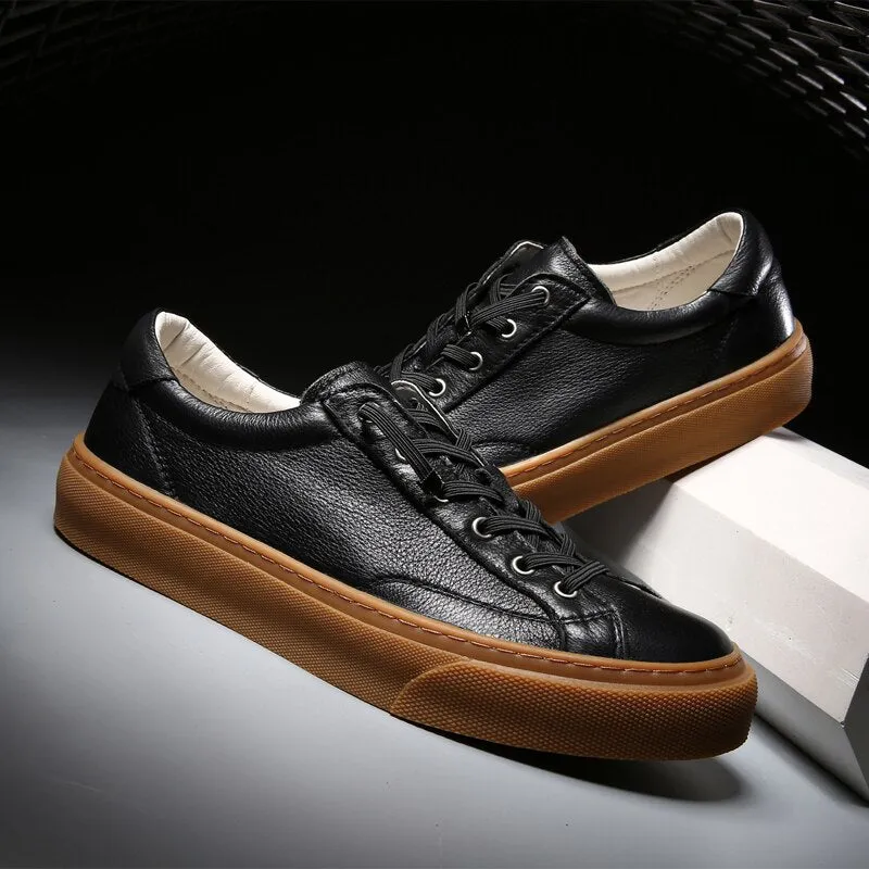 Leather Casual Sneakers