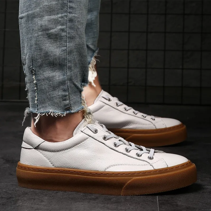 Leather Casual Sneakers