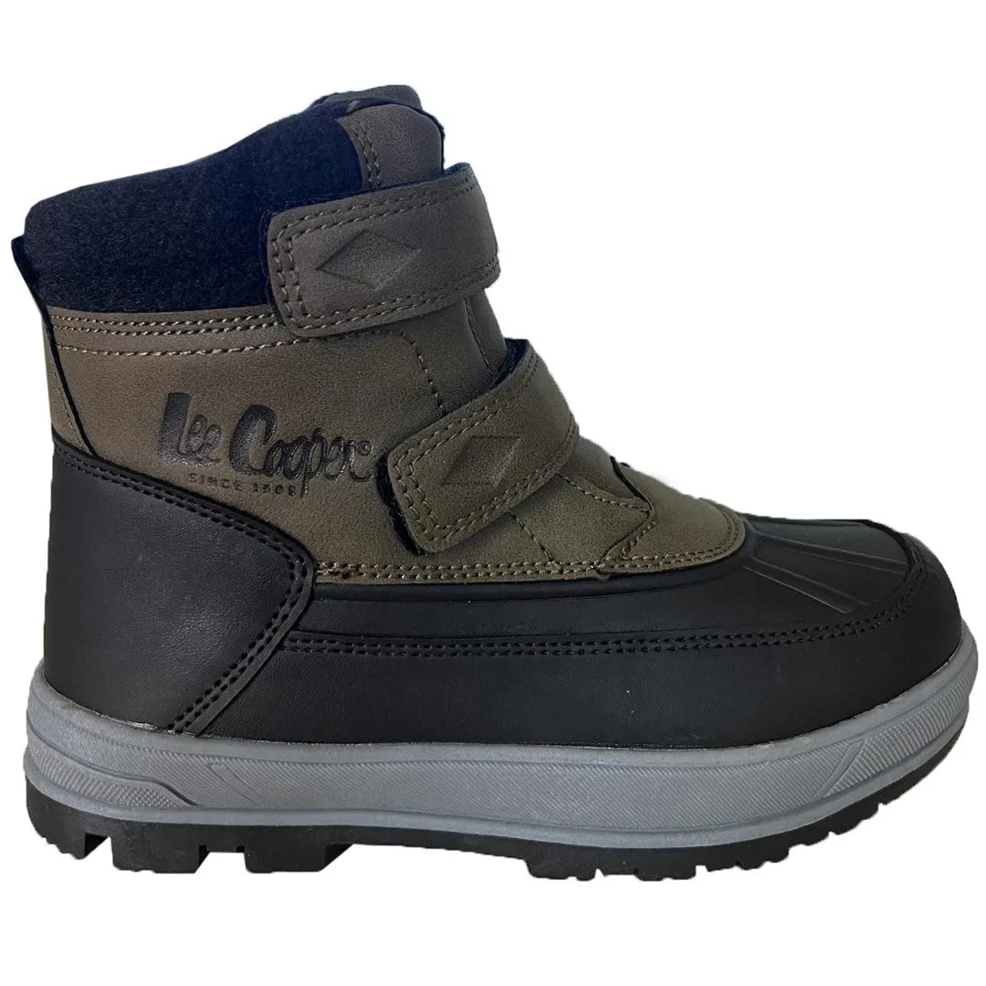 Lee Cooper Kids Shoes Khaki Lcj-23-01-2058K 31