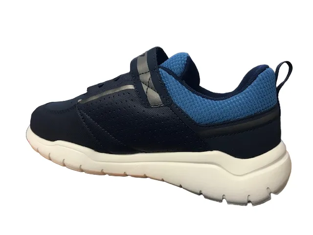 Lotto scarpa da ginnastica con laccio elastico e strappo Spacelite AMF II Jr 218207 8EW dress blue-vallarta blue