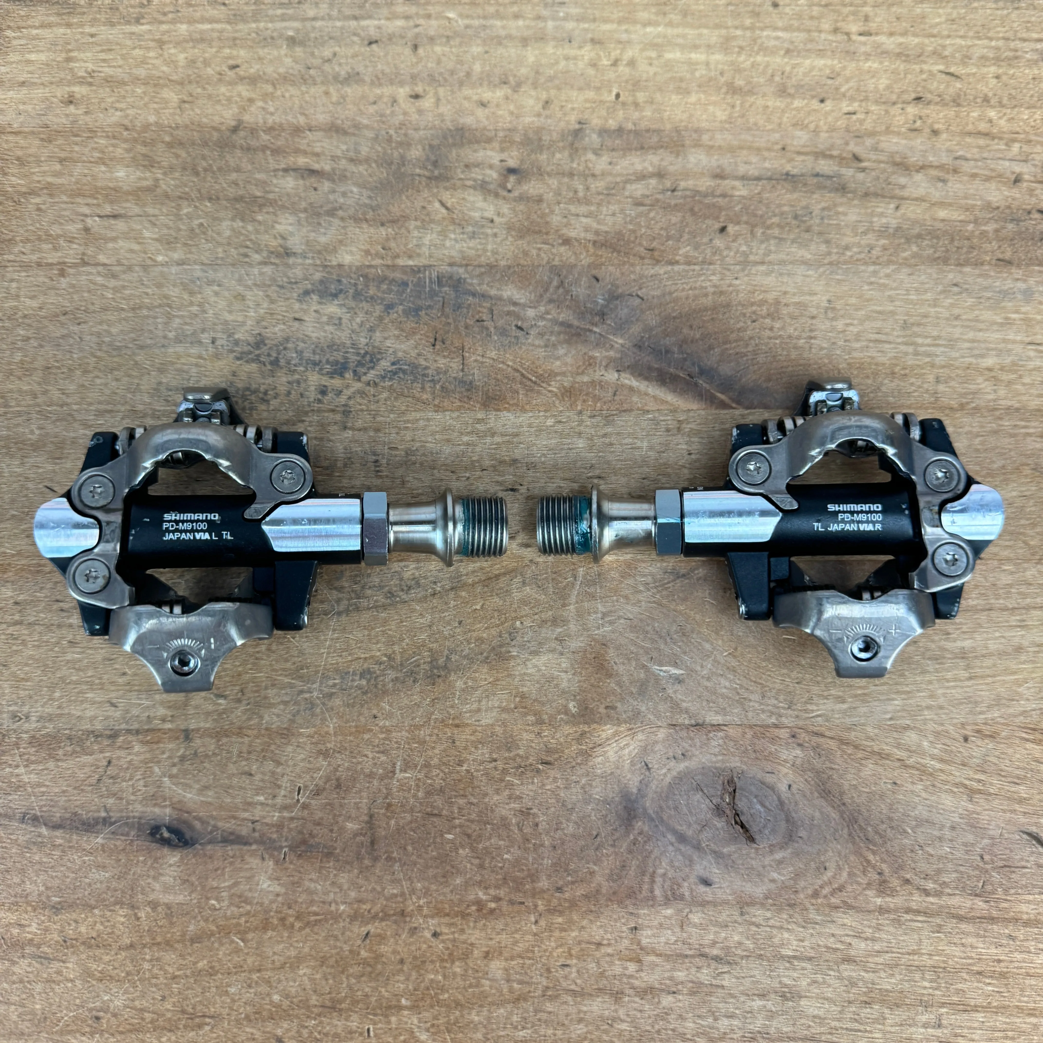 Low Mile! Shimano XTR PD-M9100 Clipless Mountain Bike MTB Pedals 300g