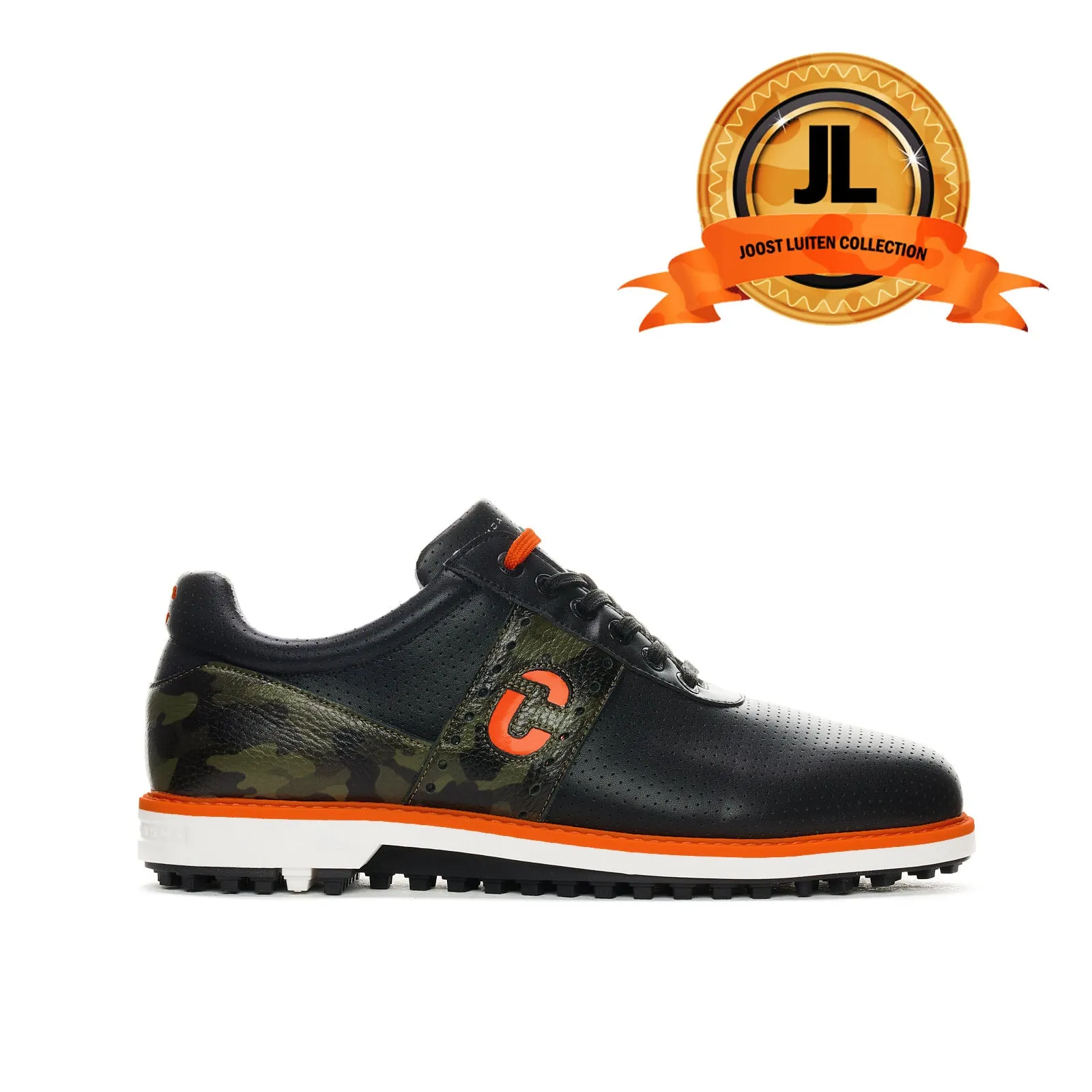 Men's JL2 Black / Camouflage / Green Golf Shoe