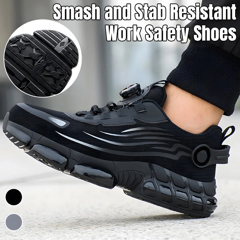 Men's Smash and Stab Resistant Work Safety Shoes