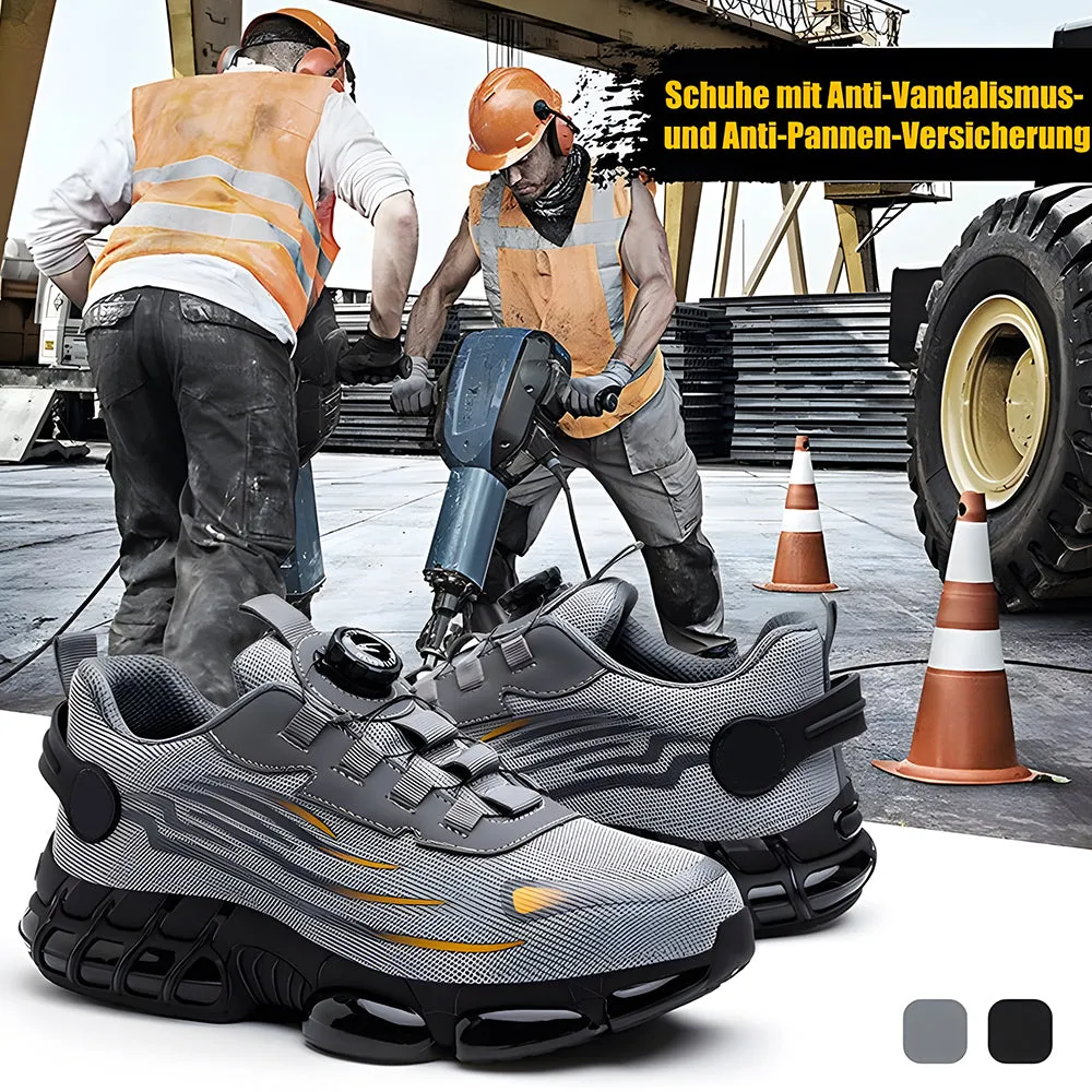 Men's Smash and Stab Resistant Work Safety Shoes