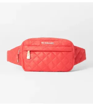 Metro Belt Bag Coral