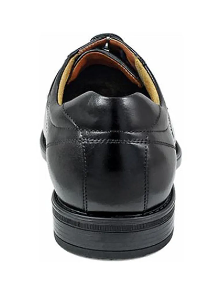 Midtown Bike Toe Oxford in Black Smooth by Florsheim