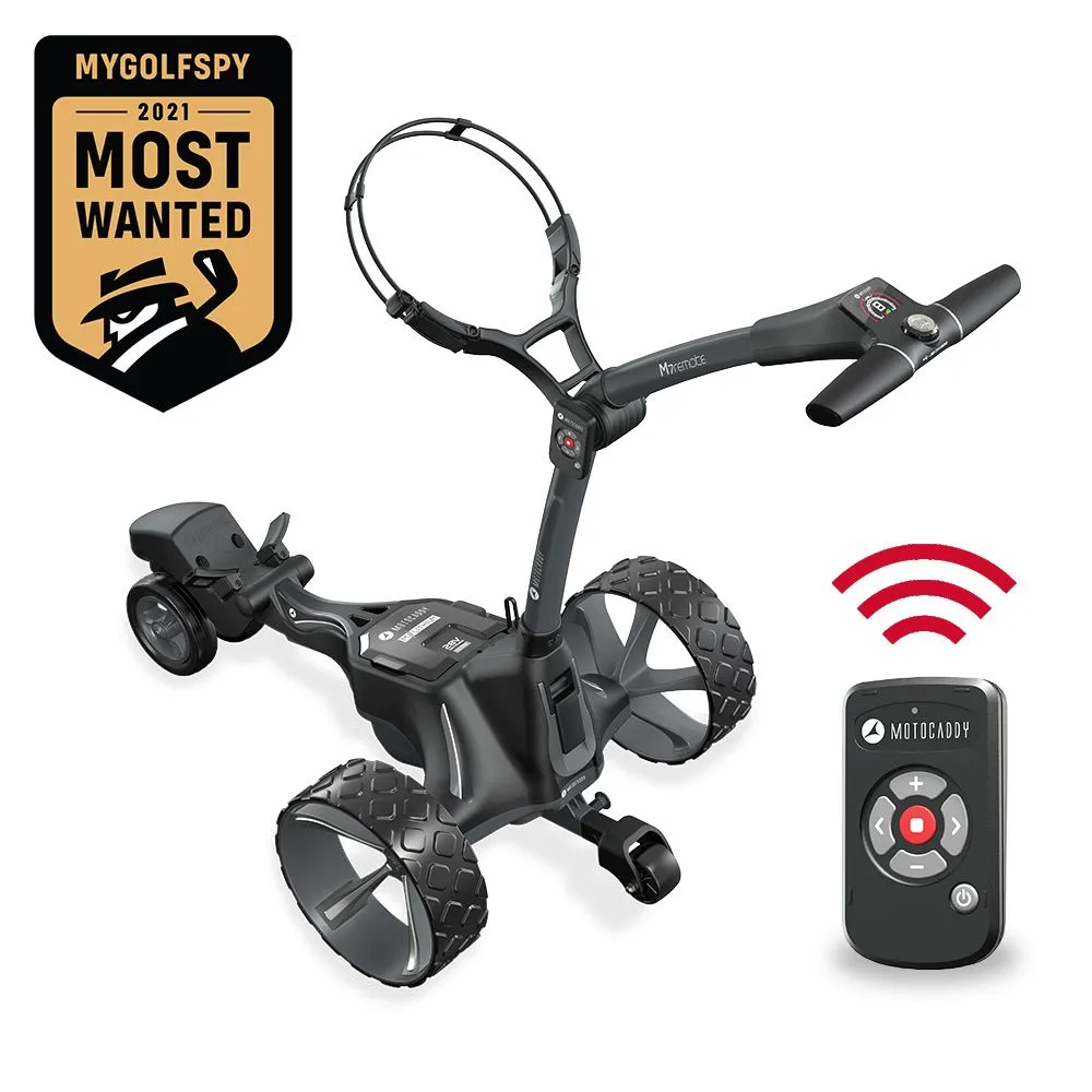 Motocaddy M7 Remote Electric Caddy, Garmin Approach G12, Ball Markers