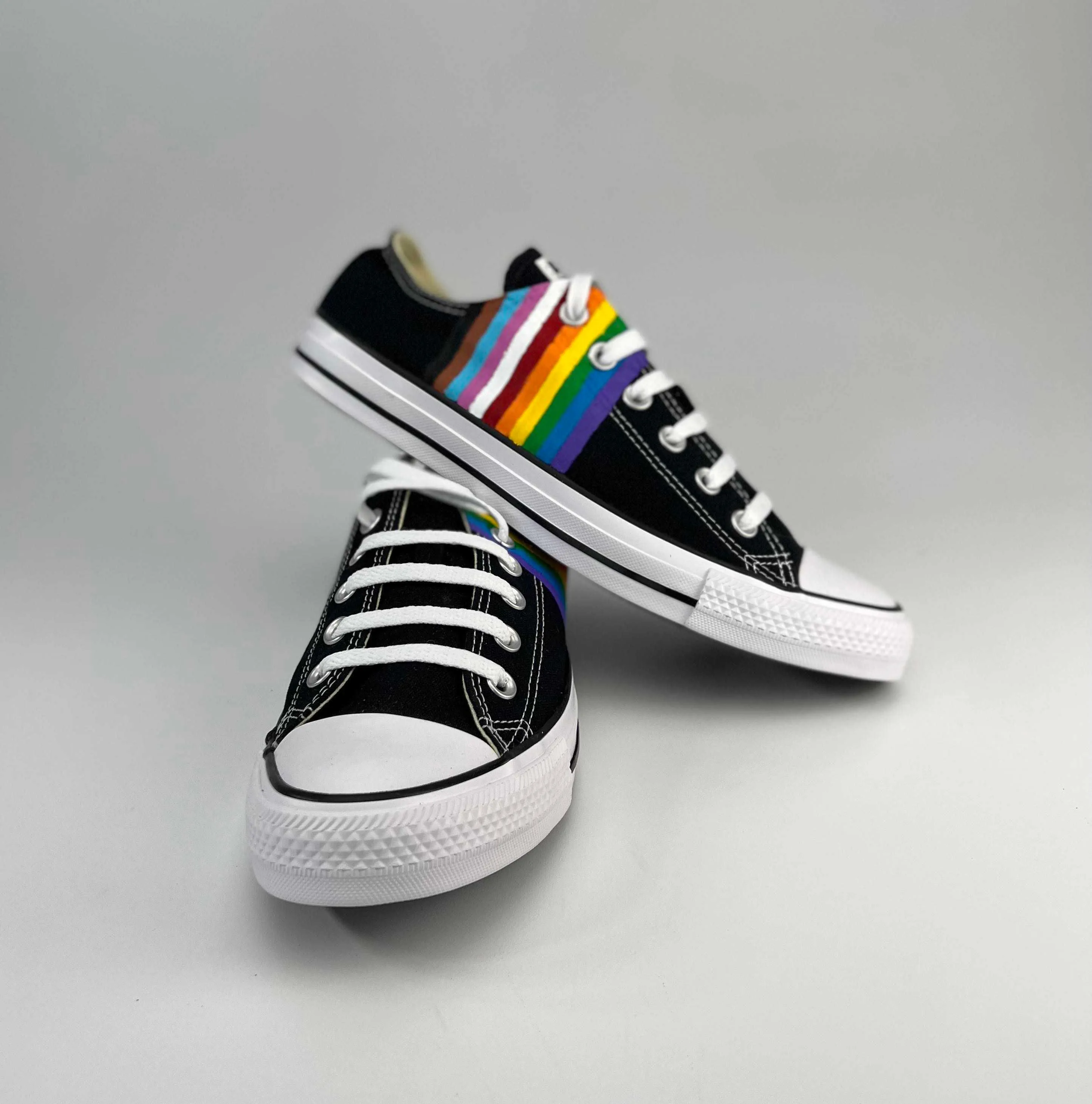 New Flag Pride Striped Sneakers