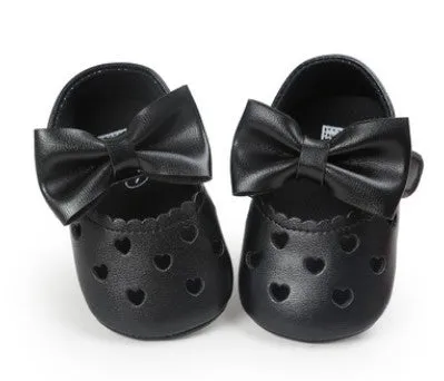 Newborn Baby Bow Knot Soft Bottom Shoes - GlamzLife