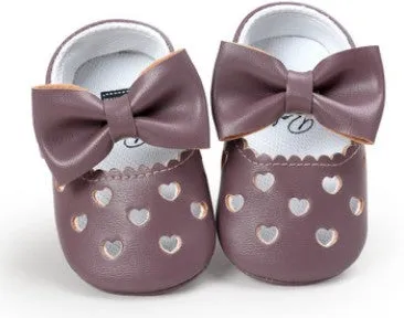 Newborn Baby Bow Knot Soft Bottom Shoes - GlamzLife