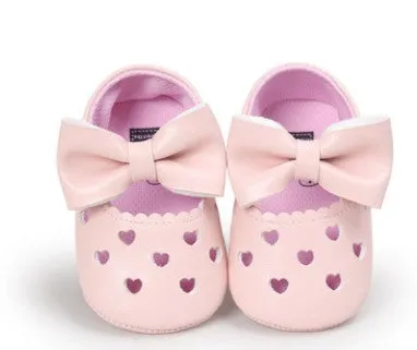 Newborn Baby Bow Knot Soft Bottom Shoes - GlamzLife