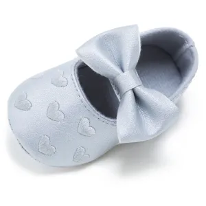 Newborn Baby Bow Knot Soft Bottom Shoes - GlamzLife