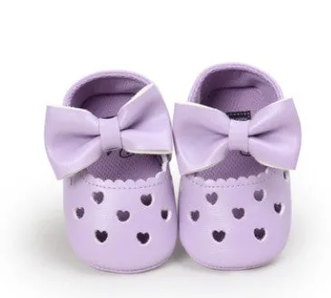 Newborn Baby Bow Knot Soft Bottom Shoes - GlamzLife