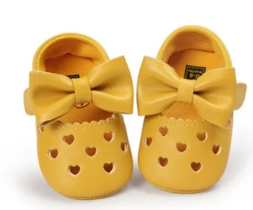 Newborn Baby Bow Knot Soft Bottom Shoes - GlamzLife