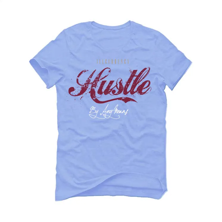 Nike SB Dunk Low Phillies | illcurrency Carolina Blue T-Shirt (Hustle By Any Means)